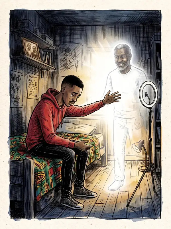 Illustration du conte « La nuit folle de Juju le Boss », planche 14