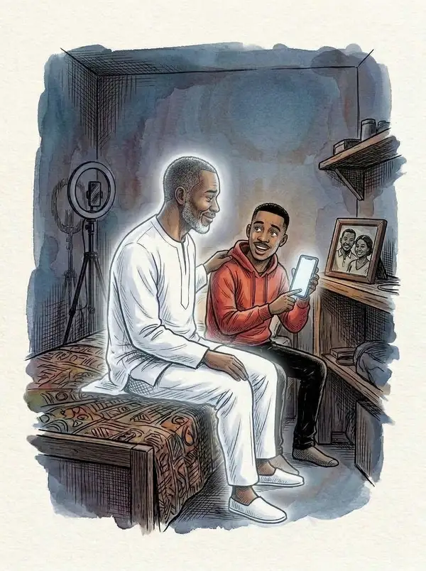 Illustration du conte « La nuit folle de Juju le Boss », planche 7